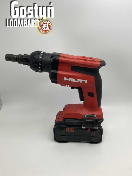 Hilti Wkrętarka Akumulatorowa do metalu ST 2000-22 Bateria i Ładowarka