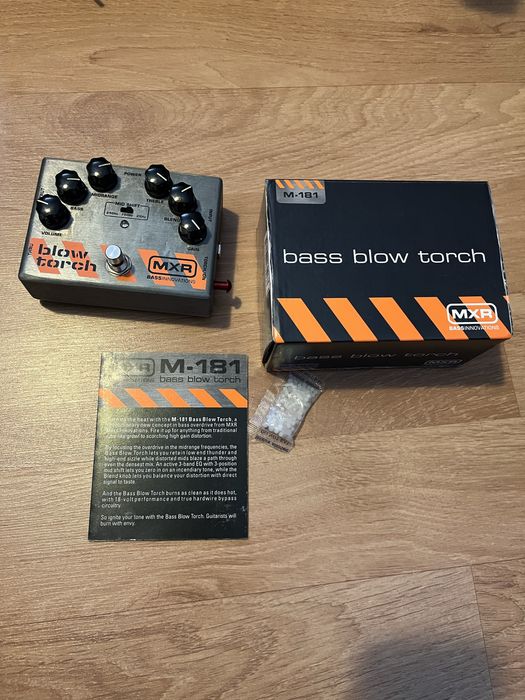 MXR M-181 Bass Blow Torch – Overdrive para Baixo