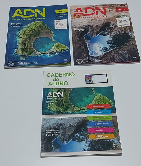 Manuais e Caderno de Atividades 7Ano e 8Ano