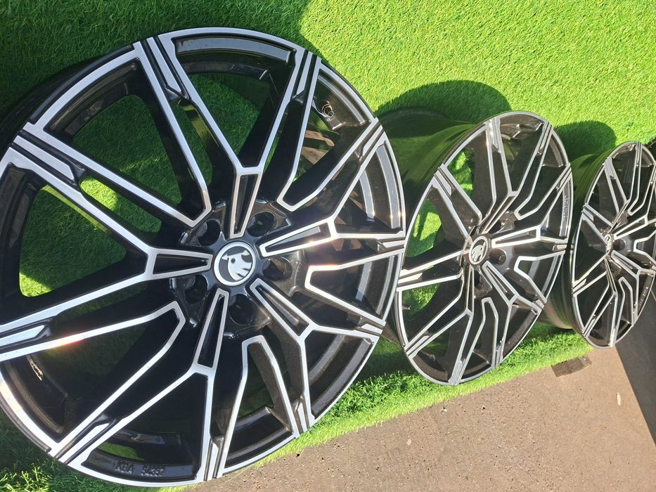 [A203] -> ALUFELGI 19'' 5x112 SKODA Kodiaq,BMW G30,G31,VW,AUDI A4 B9,A6 C7,C8.Q5,Q7. <-