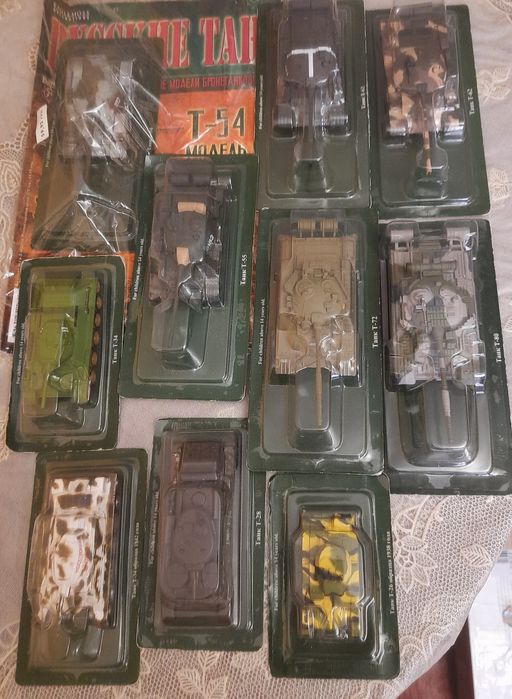 Русские танки 1:72