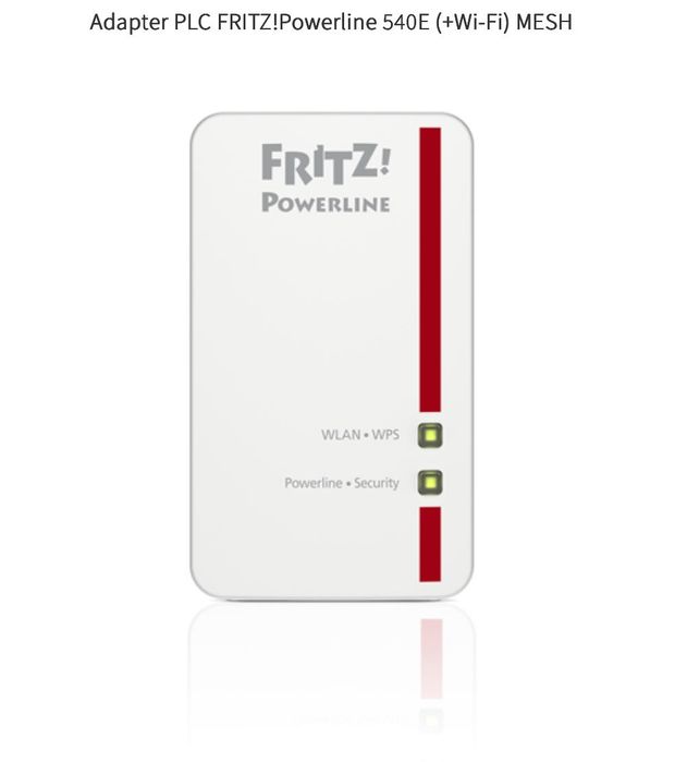 Fritz!Powerline 540E WLAN - Adapter - WiFi