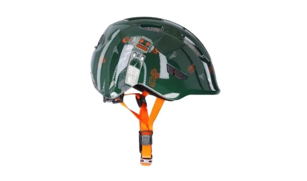 Kask dziecięcy ABUS Smiley 3.0, green robo, S 45-50 cm, nr.2