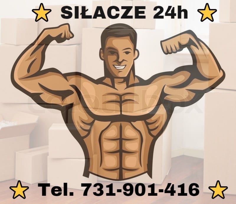 SIŁACZE 24h WNOSZENIE MEBLI paczki znoszenie każdy CIĘŻAR każde PIĘTRO