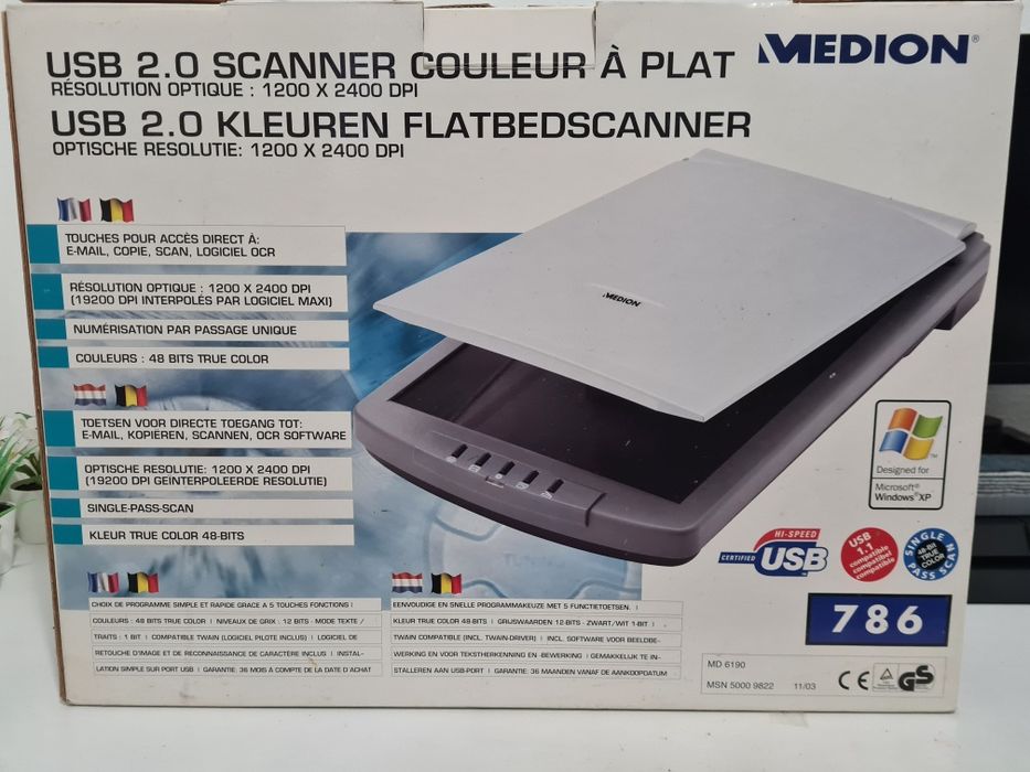 Scanner Medion Novo Bougado (São Martinho E Santiago) • OLX Portugal