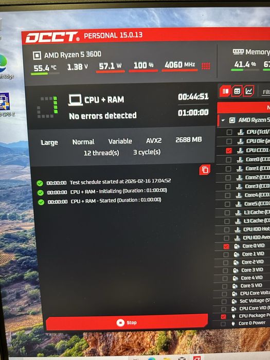 Komputer Ryzen 5 3600 / RTX 2080 Super 8GB/ 16GB  Ram /  512GB SSD