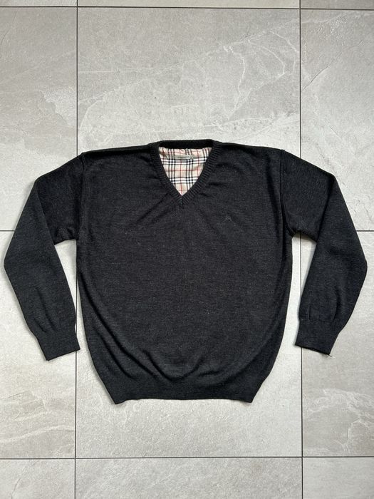 Sweter meski burberry y2k