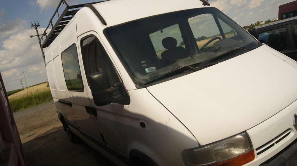 Renault Master na części maska zderzak klapa błotnik drzwi
