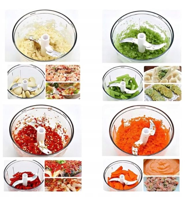 Ręczny rozdrabniacz do warzyw