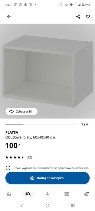 Półki/obudowy ikea