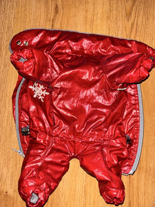 Теплый комбинезон для собачки (девочка) вес 2-2,4 кг