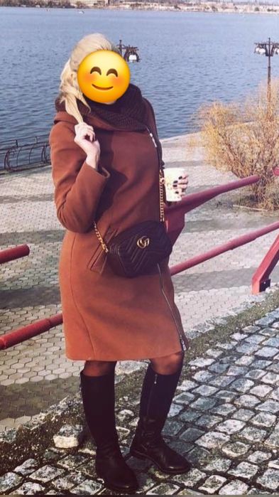 Пальто теплое женское