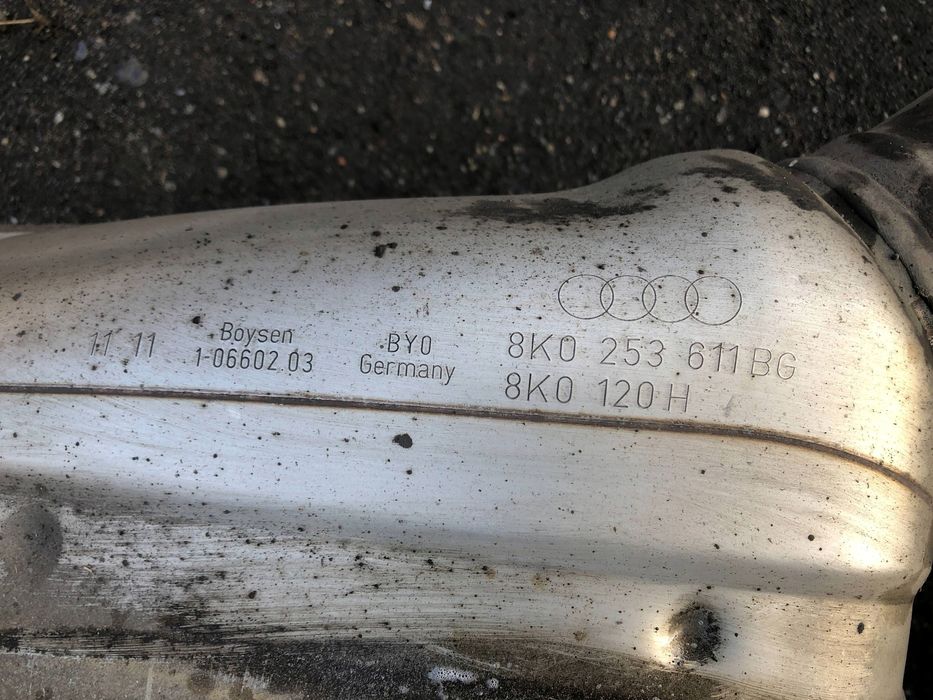 kompletny wydech audi a5 a4 b8 3.0 tdi cla quattro 8k0253611bf 8k02536