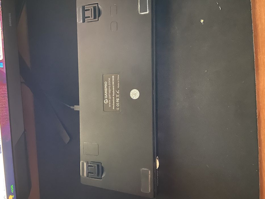 Клавіатура механічна Gamepro mk160b outemu red hot swap