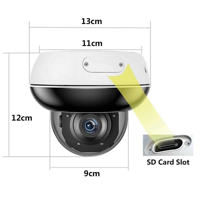 Відеоспостереження Lyvnal 4K 8MP з сенсором SONY