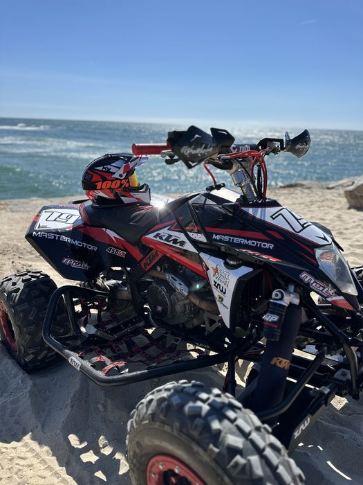 Moto 4 Ktm 450 SX - Toda restaurada e revisionada - COMPETIÇÃO