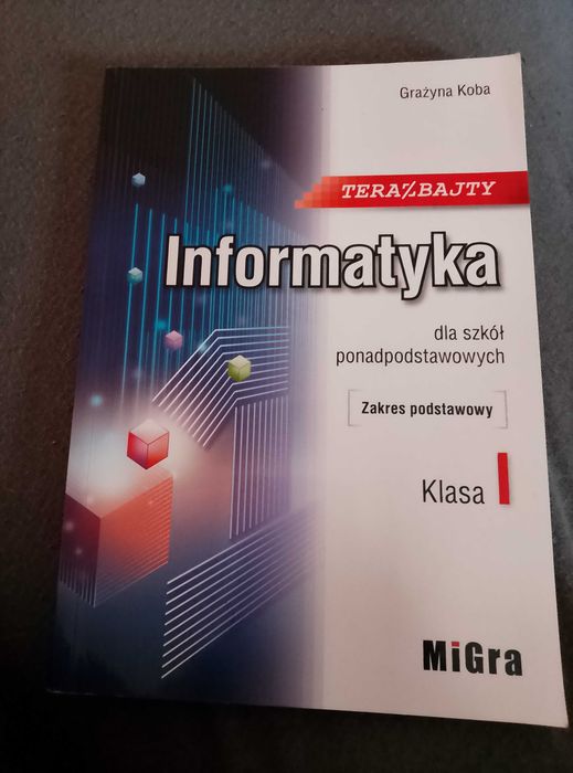 Książka do informatyki kl.1 wydawnictwo migra