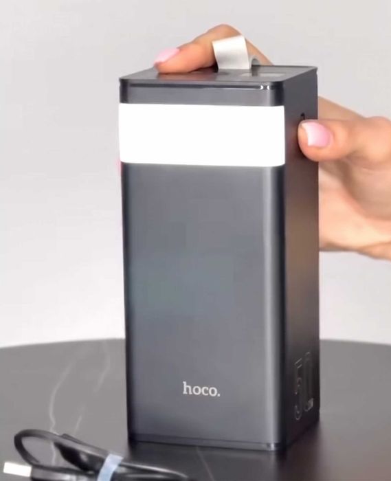 Качественный павербанк 50000 mAh HOCO Powermaster j89a для роутера, телефона, смартчасов, планшета