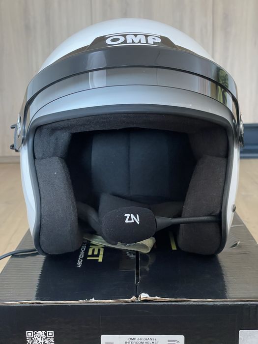 Kask omp J-rally FIA rozmiar 57 L