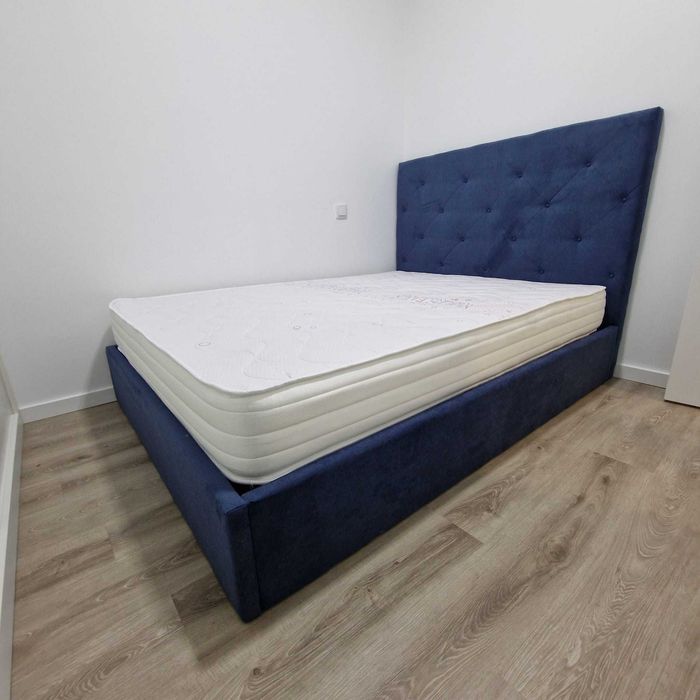 Camas de Casal Estofadas de Luxo 199€ Disp. em Várias Cores! 190x140m!