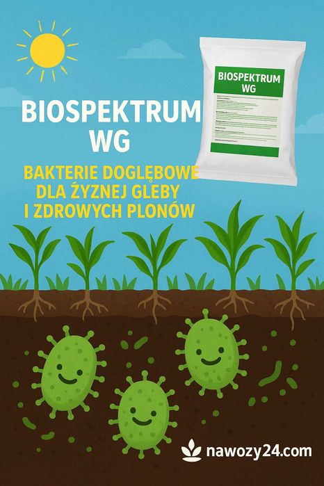 Biospektrum WG bakterie doglebowe, biospektrum WG 1 kg na 4 ha