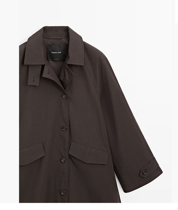 Тренч від Massimo dutti з вельветовими вставками, новий,