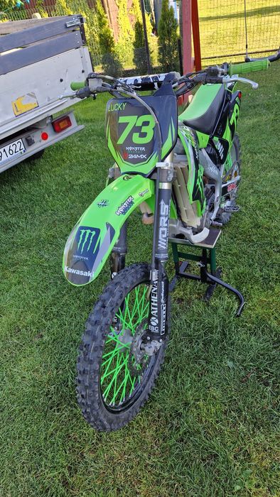 Kawasaki kxf250 cross full kx250f