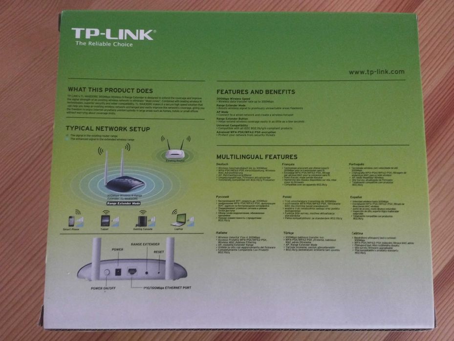 TP-LINK - Access Point - Range Extender - TL-WA830RE