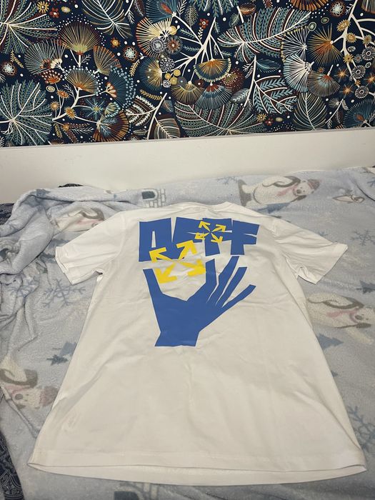 T-shirt OFF White, Lacoste, Calça Off White