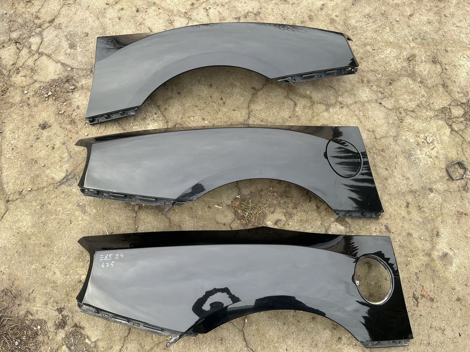 Blotniki blotnik prawy tyl tylny bmw e85 z4 balck sapphire