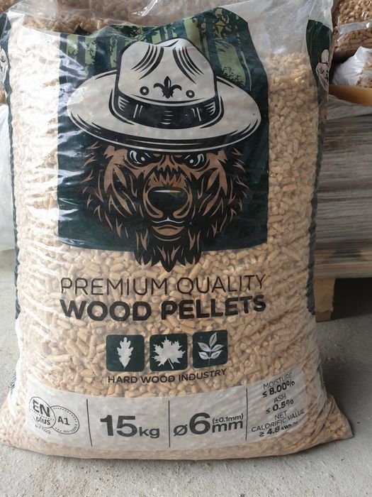Pellet drzewny wysokiej jakości certyfikowany