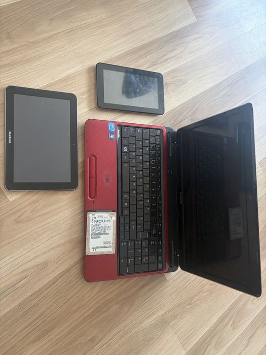 Laptop Toshiba L755 tablet samsung oraz Alow