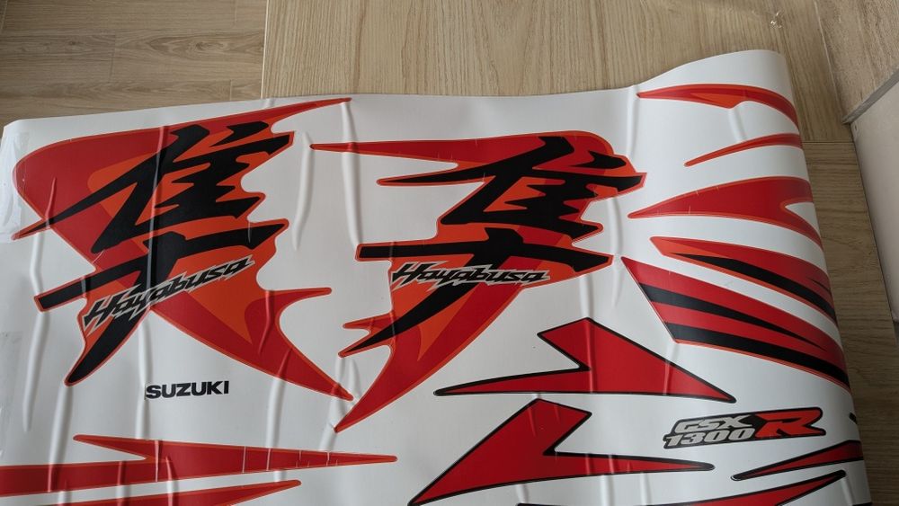 Suzuki Hayabusa наліпки (вінілові)
