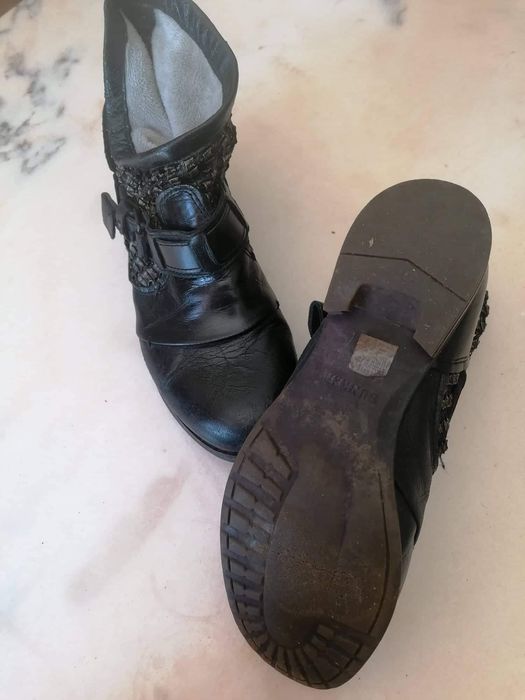 Botas pretas bunker,botas castanhas atrai