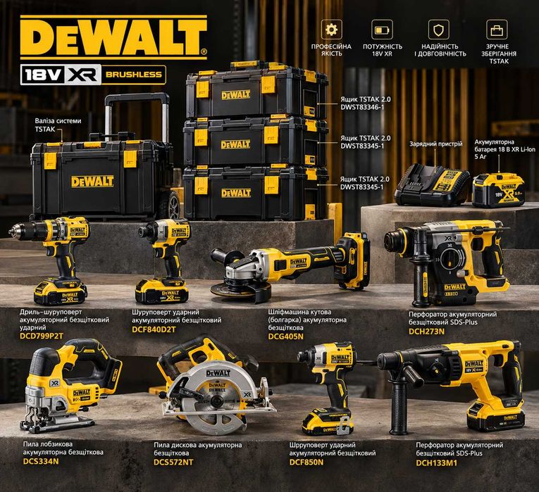 Інструменти DeWALT