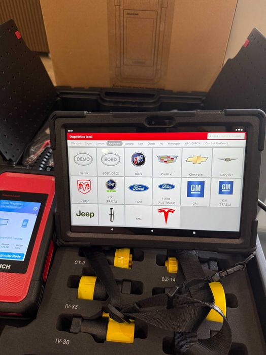 Máquina Diagnostico Launch X431 HD Ligeiros e Pesados