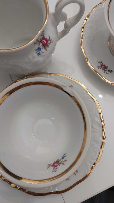Zestaw kawowy Porcelana Wałbrzych
