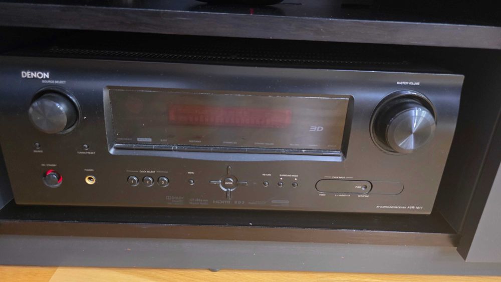 Amplituner Denon AVR 1611 + Głośniki