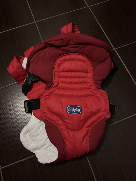 Дитяча переноска-кенгуру  Chicco Soft & Dream red