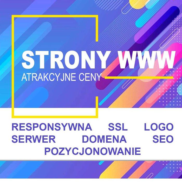 Nowoczesne strony internetowe. Strona www dla firmy. Sklep internetowy