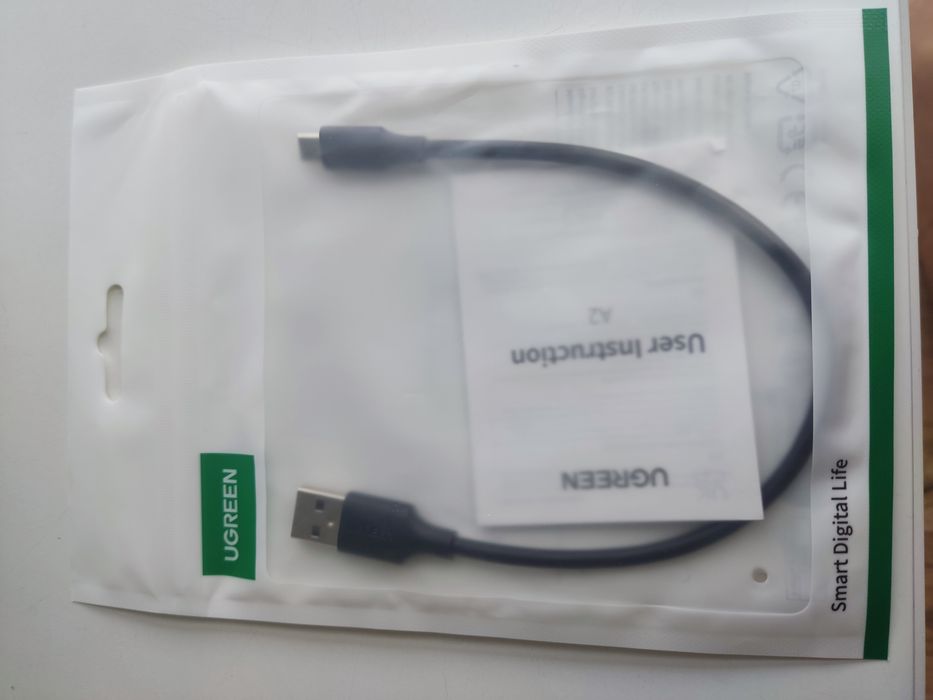 Кабель Ugreen Type C 1.5м і 0.25м