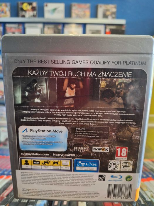 Heavy Rain Move Edition PS3, BDB, Sklep Centrum Grania