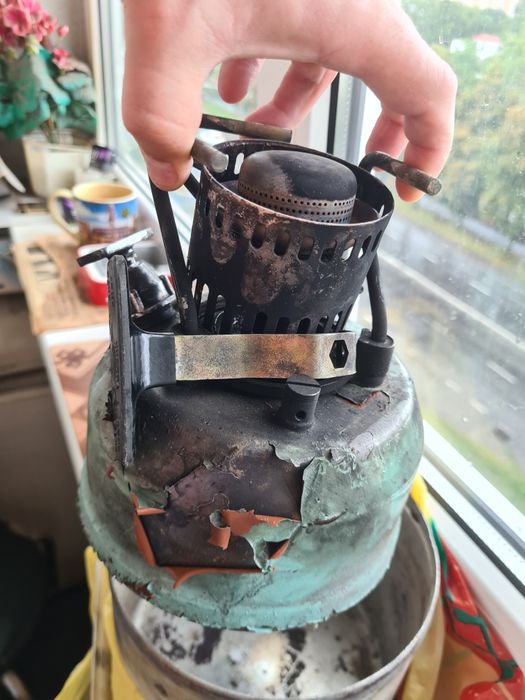 Вінтаж Бензиновий Примус Шмель 4 ссср