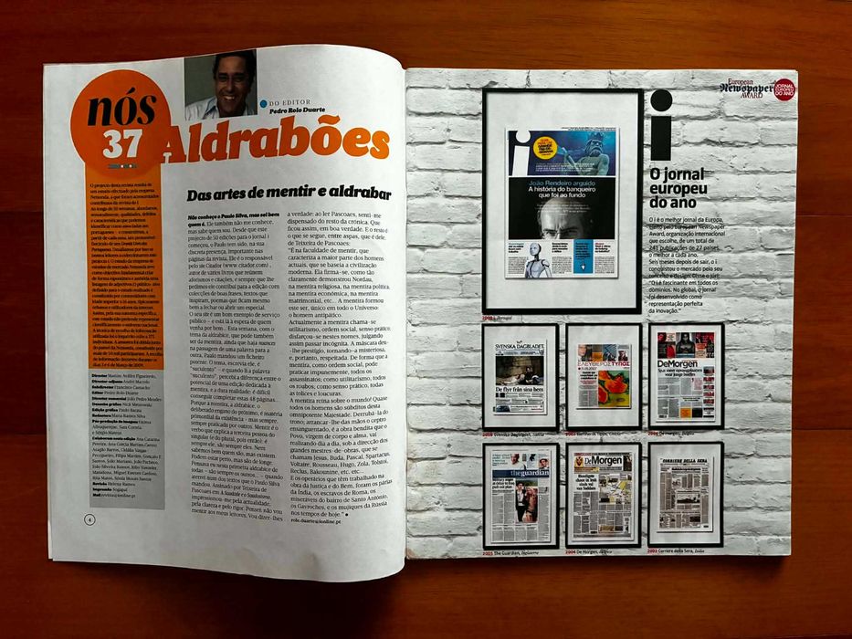 Revista Nós 37 - Aldrabões