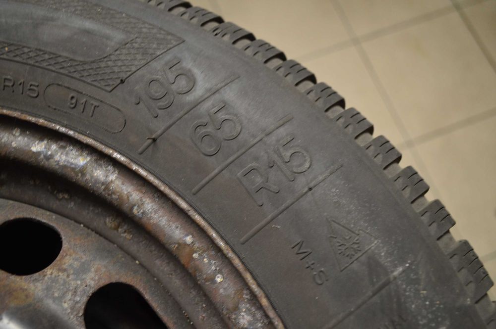 koła 5x108 zima 195x65 R15 Kleber