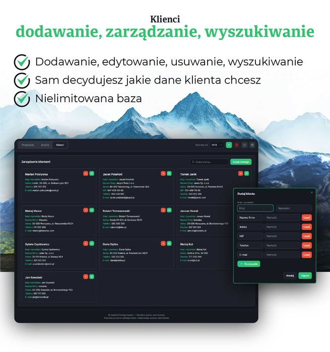 Aplikacja do prowadzenia działalności nierejestrowanej - jedyna taka