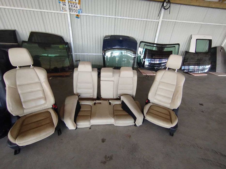 Мазда-6 2014год GJ. Передние и задние кожаные электросидения.сідіня