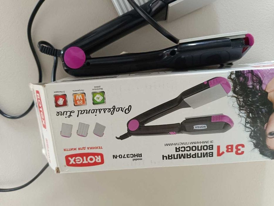 Продам выпрямитель гофре для волос Rotex RHC370-N