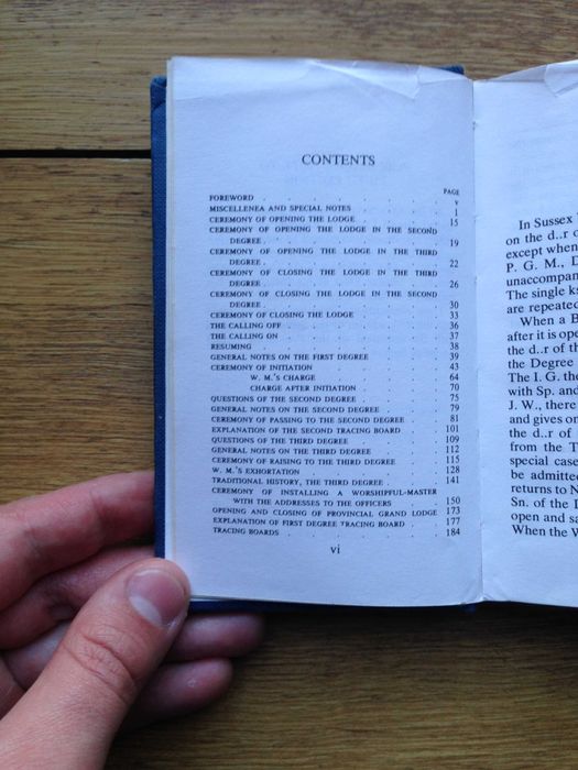 Sussex Ritual of Craft Freemasony Масонский ритуал Масоны