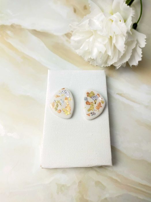 Wyjątkowe kolczyki robione ręcznie